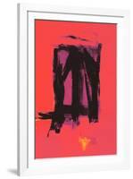 Red Painting, c.1961-Franz Kline-Framed Serigraph
