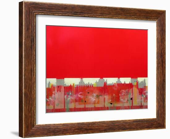 Red Painting-Charlie Millar-Framed Giclee Print