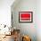 Red Painting-Charlie Millar-Framed Giclee Print displayed on a wall