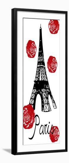 Red Paris-Sheldon Lewis-Framed Art Print