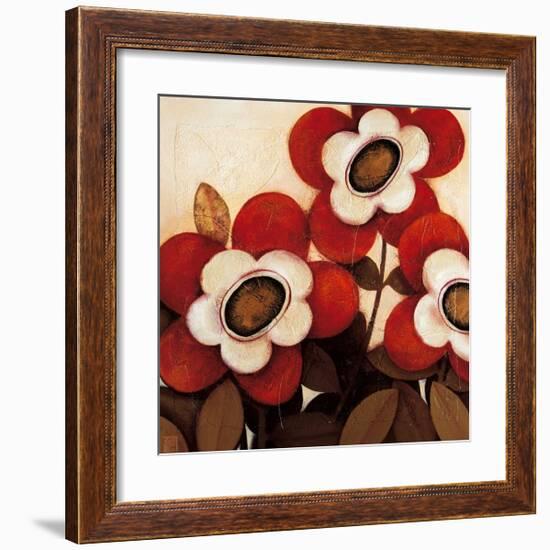 Red Passion II-Margaret Hughlock-Framed Art Print