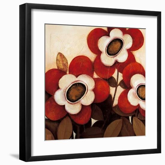 Red Passion II-Margaret Hughlock-Framed Art Print