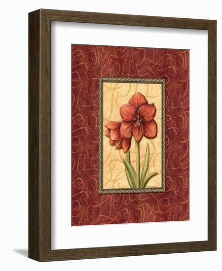 Red Passion IV-Charlene Audrey-Framed Premium Giclee Print