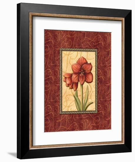 Red Passion IV-Charlene Audrey-Framed Premium Giclee Print