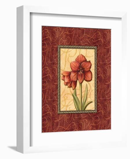 Red Passion IV-Charlene Audrey-Framed Premium Giclee Print