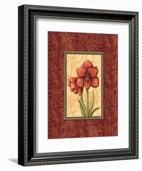 Red Passion IV-Charlene Audrey-Framed Premium Giclee Print