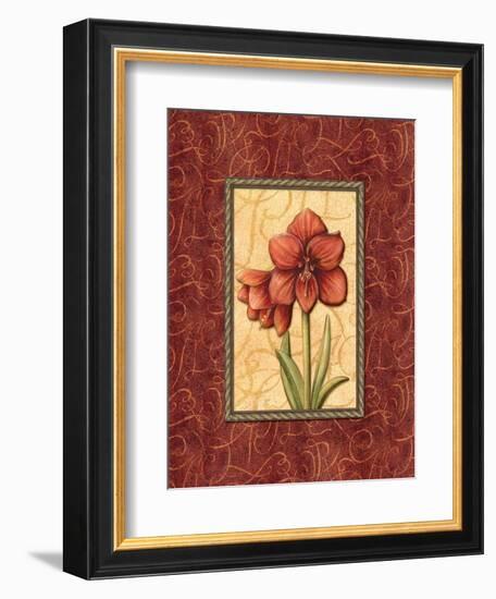 Red Passion IV-Charlene Audrey-Framed Premium Giclee Print