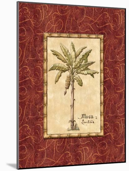 Red Passion Palm II-Charlene Audrey-Mounted Art Print