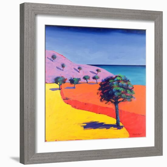 Red Path-Paul Powis-Framed Giclee Print