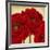 Red Peony II-Linda Wood-Framed Art Print