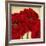 Red Peony II-Linda Wood-Framed Art Print