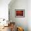 Red Peony II-Christine Zalewski-Framed Art Print displayed on a wall