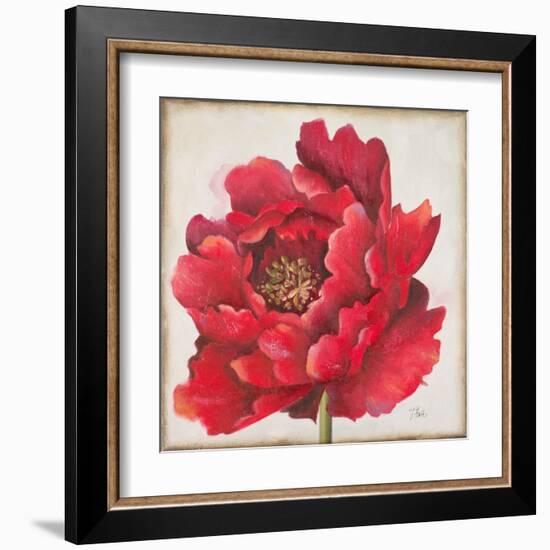 Red Peony-Patricia Pinto-Framed Art Print