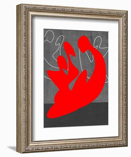 Red People-NaxArt-Framed Art Print