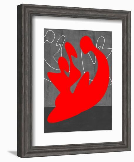 Red People-NaxArt-Framed Art Print