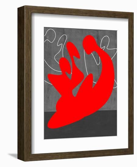 Red People-NaxArt-Framed Art Print