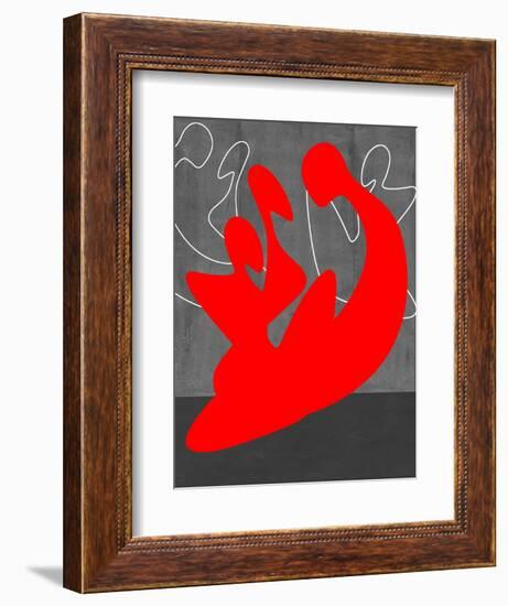 Red People-NaxArt-Framed Art Print