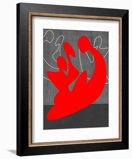 Red People-NaxArt-Framed Art Print