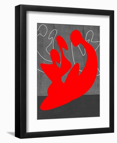 Red People-NaxArt-Framed Art Print