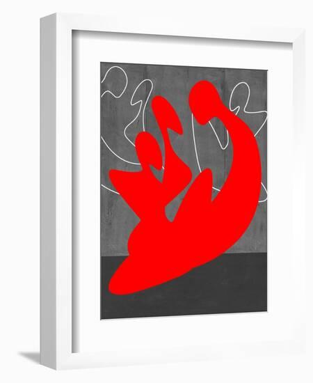 Red People-NaxArt-Framed Art Print