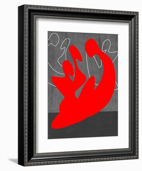 Red People-NaxArt-Framed Art Print