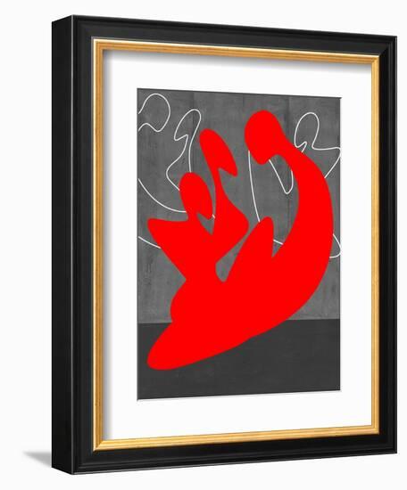 Red People-NaxArt-Framed Art Print