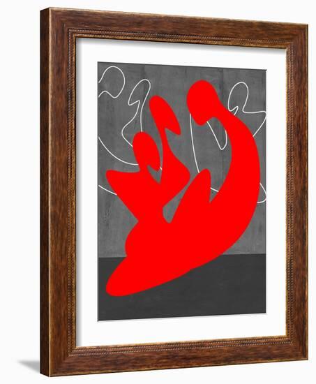 Red People-NaxArt-Framed Art Print