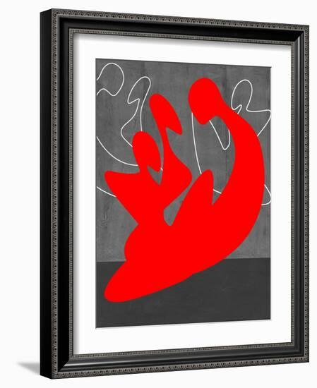 Red People-NaxArt-Framed Art Print