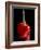 Red pepper is washed by column of water-Charles Bowman-Framed Photographic Print