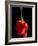 Red pepper is washed by column of water-Charles Bowman-Framed Photographic Print