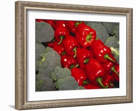 Red Peppers-Ken Hammond-Framed Photo