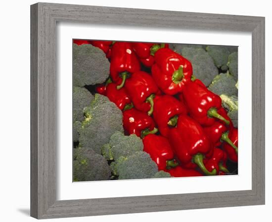 Red Peppers-Ken Hammond-Framed Photo