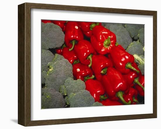 Red Peppers-Ken Hammond-Framed Photo