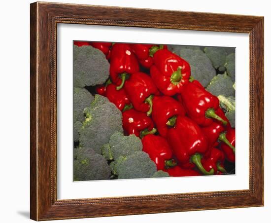 Red Peppers-Ken Hammond-Framed Photo