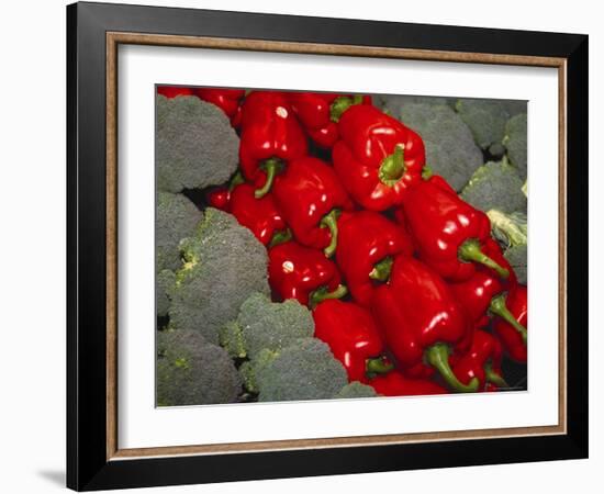 Red Peppers-Ken Hammond-Framed Photo