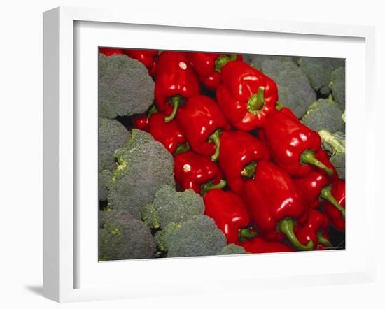 Red Peppers-Ken Hammond-Framed Photo