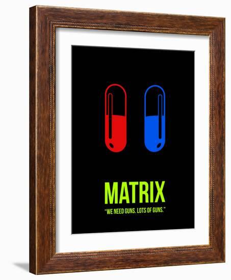 Red Pill or Blue Pill-David Brodsky-Framed Art Print