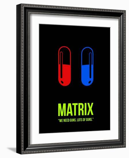 Red Pill or Blue Pill-David Brodsky-Framed Art Print