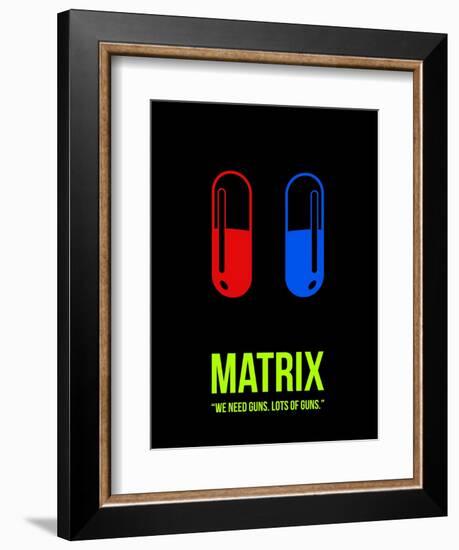 Red Pill or Blue Pill-David Brodsky-Framed Art Print