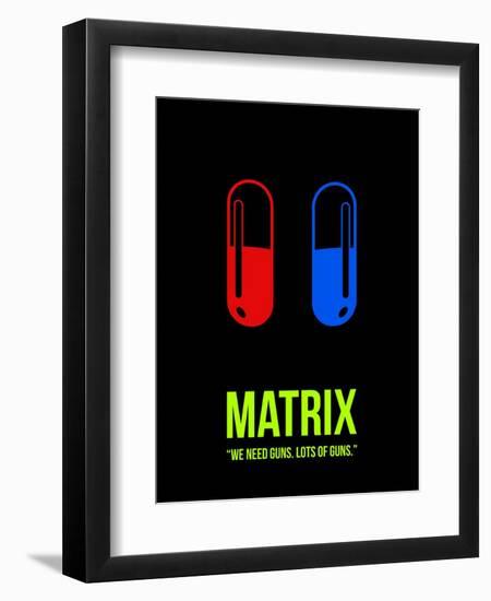 Red Pill or Blue Pill-David Brodsky-Framed Art Print