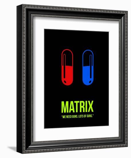 Red Pill or Blue Pill-David Brodsky-Framed Art Print