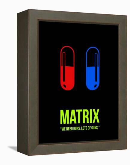 Red Pill or Blue Pill-David Brodsky-Framed Stretched Canvas