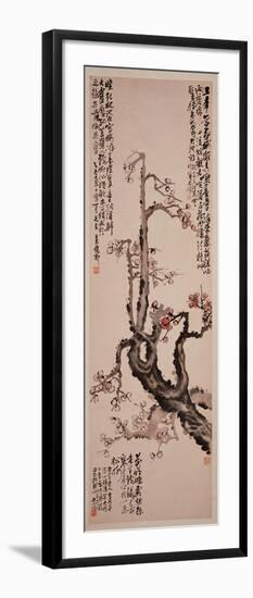 Red Plum Blossoms, 1905-Wu Changshuo-Framed Giclee Print