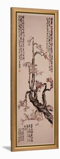 Red Plum Blossoms, 1905-Wu Changshuo-Framed Premier Image Canvas