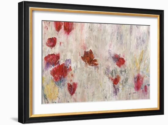 Red Pop Floral-Jodi Maas-Framed Giclee Print