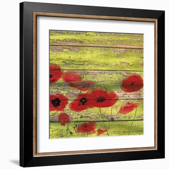 Red Poppies 1-Irena Orlov-Framed Giclee Print