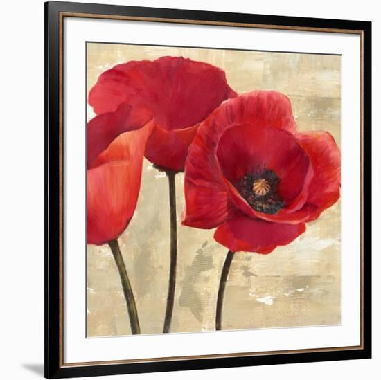 Red Poppies II-Cynthia Ann-Framed Art Print