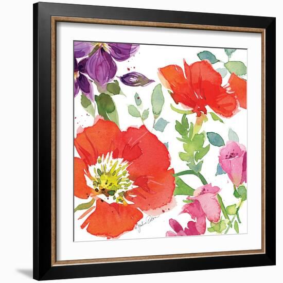 Red Poppies IV-Julie Paton-Framed Art Print