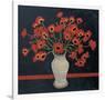 Red Poppies-Beverly Jean-Framed Art Print
