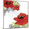 Red Poppies-Bee Sturgis-Mounted Art Print
